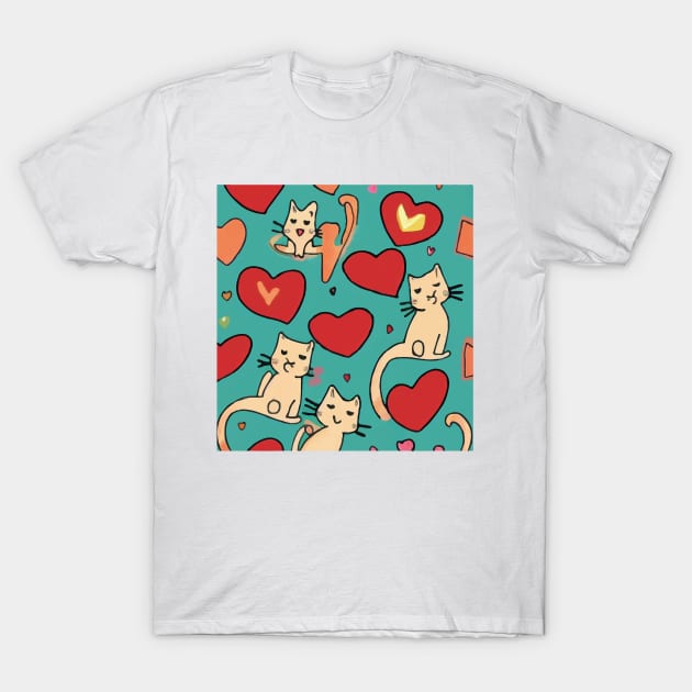 pet lover quotes cat T-Shirt by TOMOBIRI